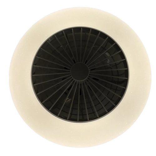 LED mennyezeti lámpa ventilátorral 48W, dimmelhető, 3000-6500K, Ø486x140 mm - LCL6340