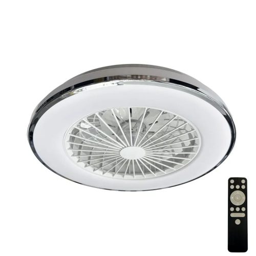 LED mennyezeti lámpa OPAL + mennyezeti ventilátor + távvezérlő 48W - LCL6342