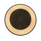 LED mennyezeti lámpa ventilátorral, 48W, fekete, Ø486x140 mm, IP20, 3000K-6500K - LCL6343