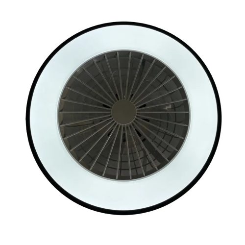 LED mennyezeti lámpa ventilátorral, 48W, Ø486x140 mm, IP20, 3000K-6500K - LCL6344