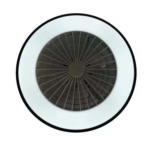 LED mennyezeti lámpa ventilátorral, 48W, Ø486x140 mm, IP20, 3000K-6500K - LCL6344
