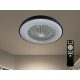 LED mennyezeti lámpa OPAL + mennyezeti ventilátor + távvezérlő 48W - LCL6345