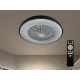LED mennyezeti lámpa OPAL + mennyezeti ventilátor + távvezérlő 48W - LCL6345