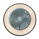 LED mennyezeti lámpa OPAL + mennyezeti ventilátor + távvezérlő 48W - LCL6345