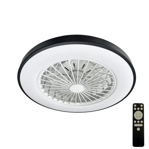 LED mennyezeti lámpa OPAL + mennyezeti ventilátor + távvezérlő 48W - LCL6345