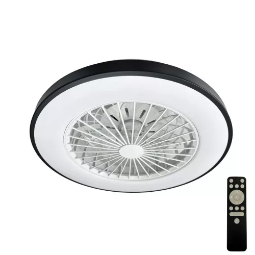 LED mennyezeti lámpa OPAL + mennyezeti ventilátor + távvezérlő 48W - LCL6345