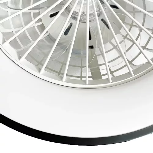 LED mennyezeti lámpa OPAL + mennyezeti ventilátor + távvezérlő 48W - LCL6345