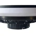 LED mennyezeti lámpa 48W + ventilátor 18W, 3600 lm, 3000-6500K, dimmelhető, távirányítós, IP20, Ø486