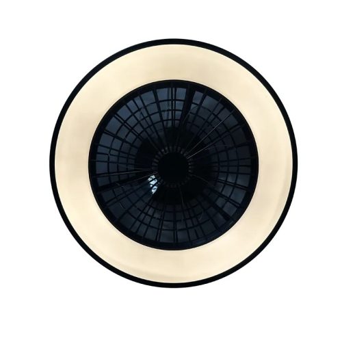 LED mennyezeti lámpa 48W + ventilátor 18W, 3600 lm, 3000-6500K, dimmelhető, távirányítós, IP20, Ø486