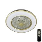 LED mennyezeti lámpa ventilátorral, 48W, Ø486x140 mm, IP20, 3000K-6500K - LCL6347