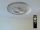 LED mennyezeti lámpa ventilátorral 72W+25W, 5400 lm, 3000K-6500K, IP20, fehér fém-akril - LCL6350