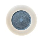 LED mennyezeti lámpa ventilátorral 72W+25W, 5400 lm, 3000K-6500K, IP20, fehér fém-akril - LCL6350