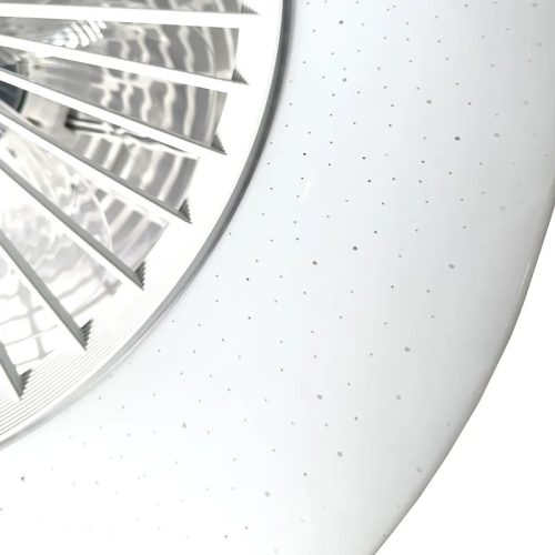 LED mennyezeti lámpa ventilátorral 72W+25W, 5400 lm, 3000K-6500K, IP20, fehér fém-akril - LCL6350