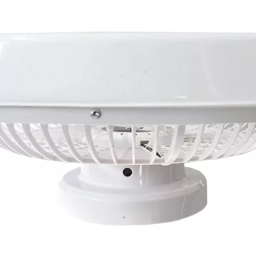 LED mennyezeti lámpa ventilátorral 72W+25W, 5400 lm, 3000K-6500K, IP20, fehér fém-akril - LCL6350