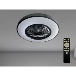   LED mennyezeti lámpa ventilátorral 72W Ø550 mm IP20 3000-6500K dimmelhető - LCL6351