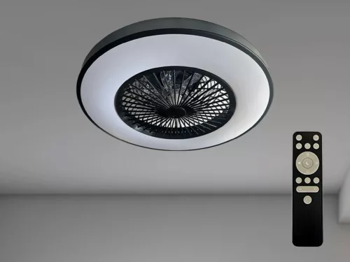 LED mennyezeti lámpa ventilátorral 72W Ø550 mm IP20 3000-6500K dimmelhető - LCL6351