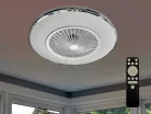 LED mennyezeti lámpa ventilátorral 72W Ø550 mm IP20 3000-6500K dimmelhető - LCL6352