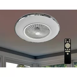   LED mennyezeti lámpa ventilátorral 72W Ø550 mm IP20 3000-6500K dimmelhető - LCL6352