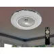 LED mennyezeti lámpa ventilátorral 72W Ø550 mm IP20 3000-6500K dimmelhető - LCL6352