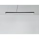 LED függőlámpa 32W fém/acril 4000K semleges fehér 1200x70x40mm - LCL7021-H