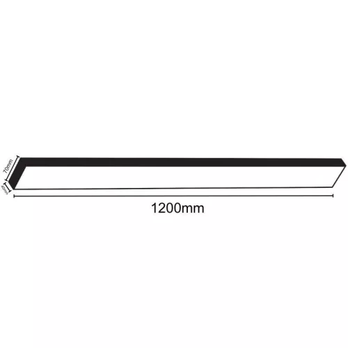 LED Mennyezeti lámpa 32W 2600lm 4000K IP20 fém akril LCL7021