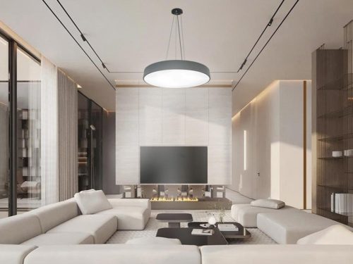 LED függőlámpa 70W, 5600 lm, 4000K, fém, IP20, 800x80 mm - LCL7122-H