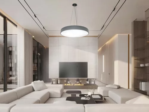 LED függőlámpa 70W, 5600 lm, 4000K, fém, IP20, 800x80 mm - LCL7122-H