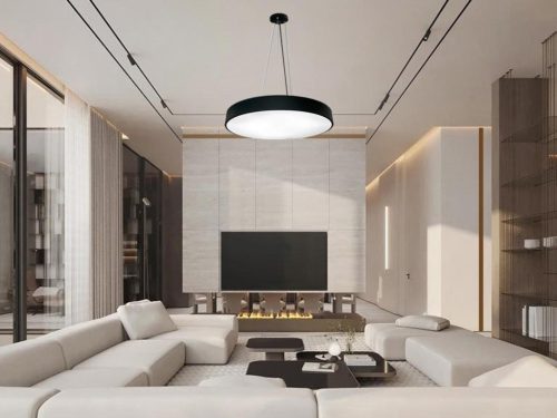 LED függőlámpa 70W, 5600 lm, 4000K, fém, IP20, 800x80 mm - LCL7122-H