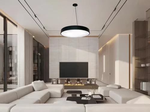 LED függőlámpa 70W, 5600 lm, 4000K, fém, IP20, 800x80 mm - LCL7122-H