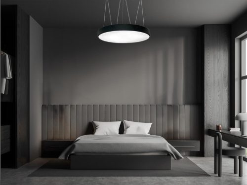 LED függőlámpa 150W, 12000 lm, 4000K, fém, IP20, 1200x80 mm - LCL7124-H