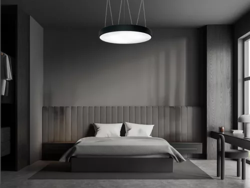 LED függőlámpa 150W, 12000 lm, 4000K, fém, IP20, 1200x80 mm - LCL7124-H