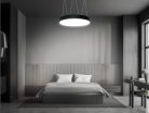 LED függőlámpa 150W, 12000 lm, 4000K, fém, IP20, 1200x80 mm - LCL7124-H
