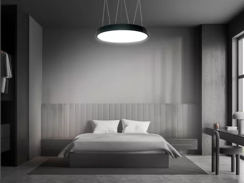 LED függőlámpa 150W, 12000 lm, 4000K, fém, IP20, 1200x80 mm - LCL7124-H