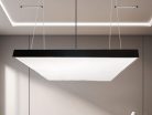LED függőlámpa 240W, 19200 lm, 4000K, fém, IP20, 1200x80 mm - LCL7224-H