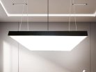 LED függőlámpa 240W, 19200 lm, 4000K, fém, IP20, 1200x80 mm - LCL7224-H