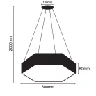 LED függesztett lámpa 70W 800x80mm 4000K IP20 - LCL7322-H
