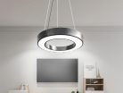 LED függőlámpa 30W, 2400 lm, 4000K, fém, IP20, 600x100x80 mm - LCL7421-H