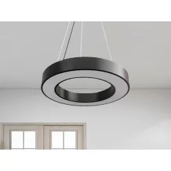   SMART LED függőlámpa 45W, 3600 lm, 3000-6500K, dimmelhető, fém, IP20, 600x100x80 mm - LCL7421R-H