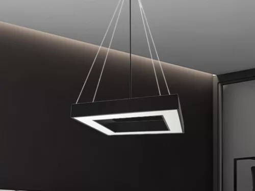 LED függőlámpa 40W, 3200 lm, 4000K, fém, IP20, 600x100x80 mm - LCL7521-H