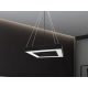 LED függőlámpa 40W, 3200 lm, 4000K, fém, IP20, 600x100x80 mm - LCL7521-H