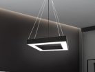 LED függőlámpa 40W, 3200 lm, 4000K, fém, IP20, 600x100x80 mm - LCL7521-H
