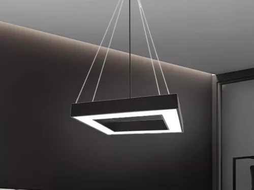 LED függőlámpa 40W, 3200 lm, 4000K, fém, IP20, 600x100x80 mm - LCL7521-H