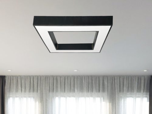 LED mennyezeti lámpa 55W, 4400 lm, 4000K, fém, IP20, 800x100x80 mm - LCL7522