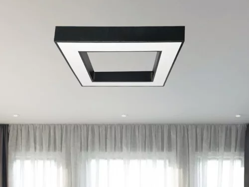 LED mennyezeti lámpa 55W, 4400 lm, 4000K, fém, IP20, 800x100x80 mm - LCL7522