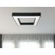 LED mennyezeti lámpa 55W, 4400 lm, 4000K, fém, IP20, 800x100x80 mm - LCL7522