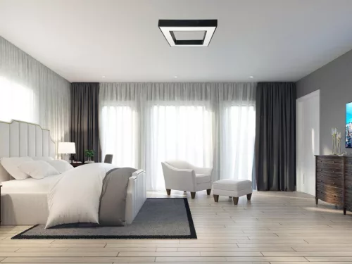 LED mennyezeti lámpa 55W, 4400 lm, 4000K, fém, IP20, 800x100x80 mm - LCL7522