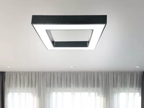 LED mennyezeti lámpa 55W, 4400 lm, 4000K, fém, IP20, 800x100x80 mm - LCL7522