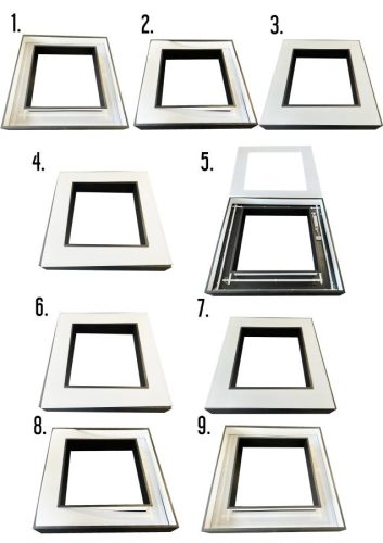 LED mennyezeti lámpa 55W, 4400 lm, 4000K, fém, IP20, 800x100x80 mm - LCL7522