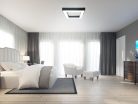 LED mennyezeti lámpa 55W, 4400 lm, 4000K, fém, IP20, 800x100x80 mm - LCL7522