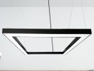 LED függőlámpa 80W, 6400 lm, 4000K, fém, IP20, 1200x100x80 mm - LCL7524-H